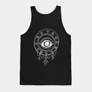 Silver Mystic Eye Tank Top